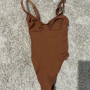 Skims Seamless Sculp Thong bodysuit